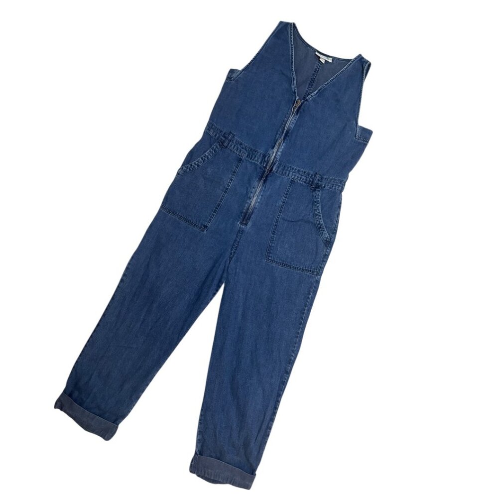 Rachel Comey x Target 100% Cotton Denim Straight Leg Jumpsuit - Picture 4 of 14
